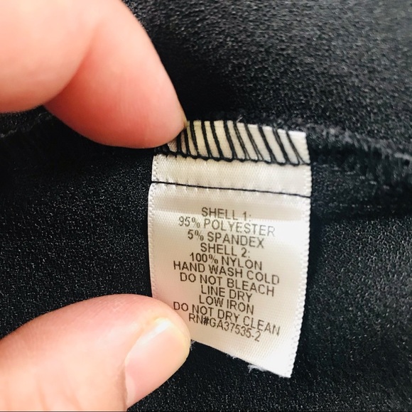 Monteau solid black mini dress in size M - Picture 9 of 10